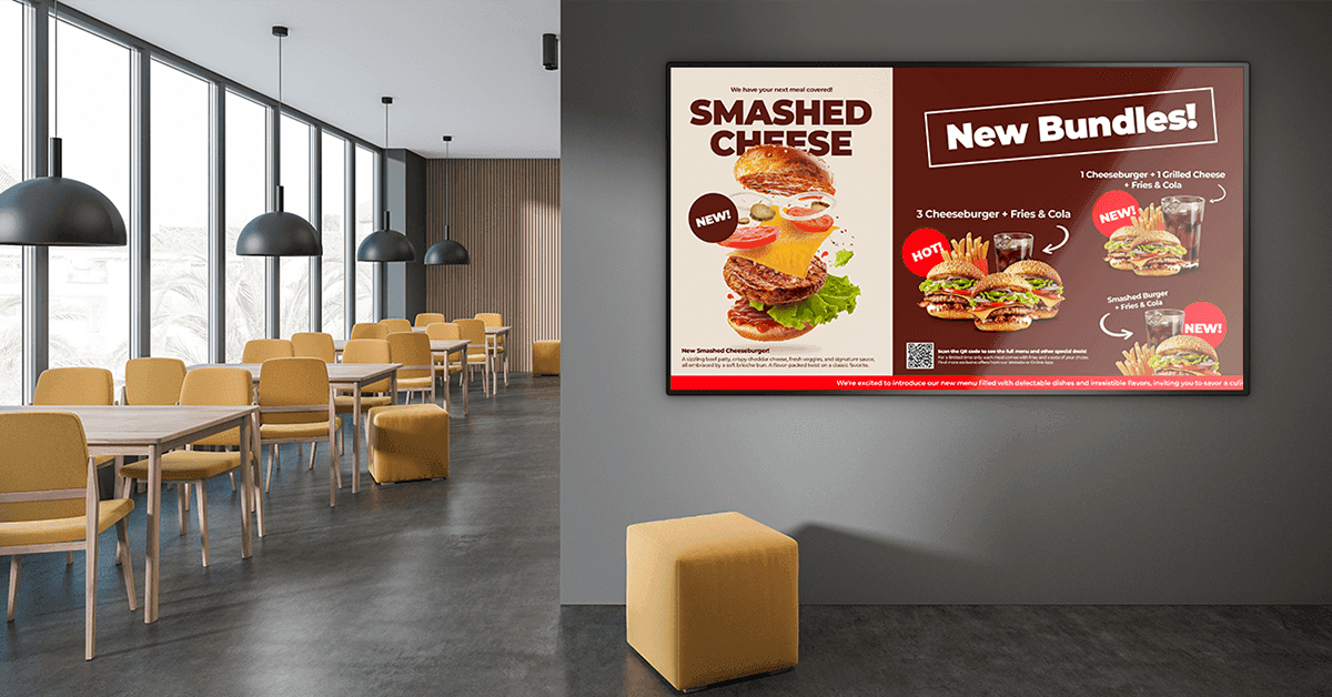 85" inches digital display at Anaheim, CA